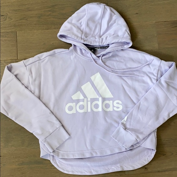 adidas hoodie lavender